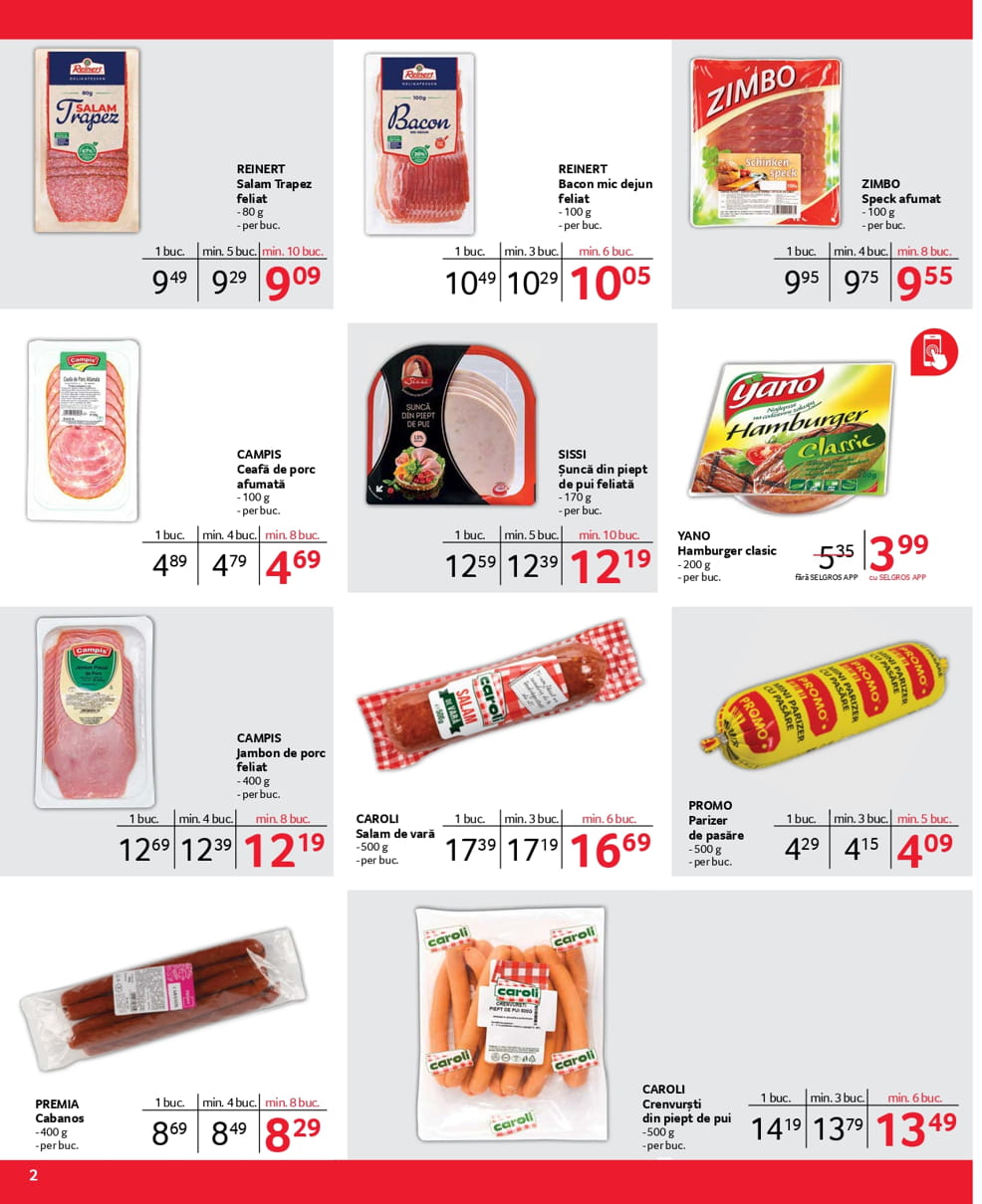 catalog Selgros revanzatori